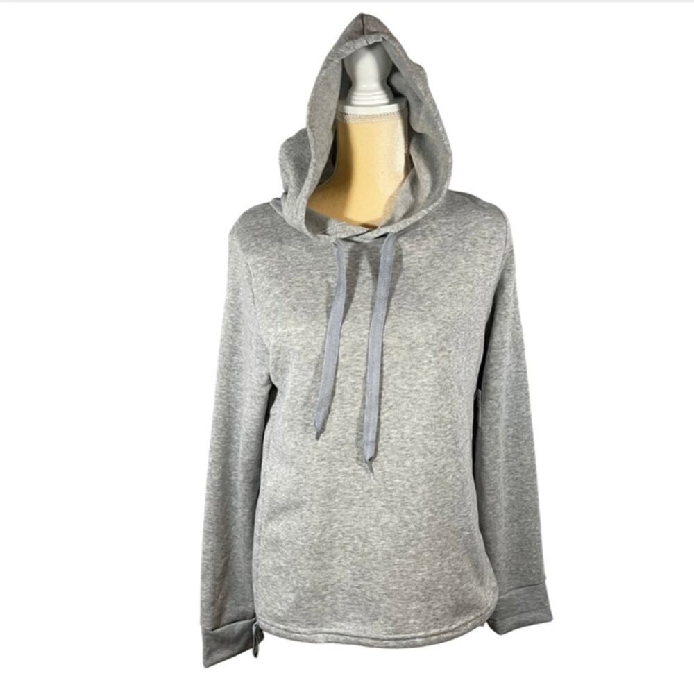 Thrill 94 Gray Hooded Sweatshirt, L, NWTF34.